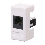 Priza telefon (RJ11) Gewiss Top System, modulara, IP20, alba