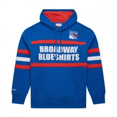 New York Rangers hanorac de bărbați cu glugă Head Coach Hoodie Current Logo blue - XL