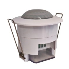 Senzor miscare infrarosu Adeleq 00-5491, interior (IP20), alb, 360 grade, incastrat