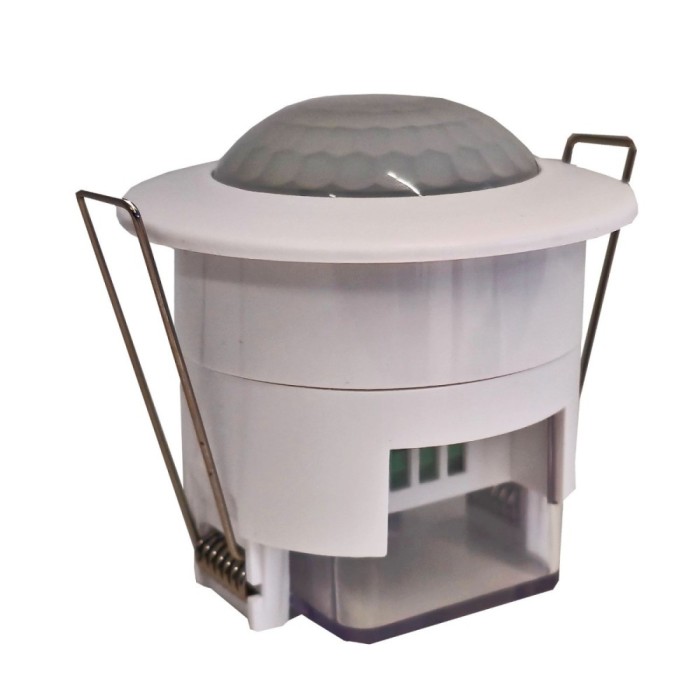 Senzor miscare infrarosu Adeleq 00-5491, interior (IP20), alb, 360 grade, incastrat