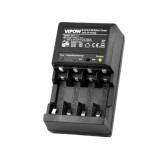 Incarcator Acumulatori Vipow CR8168GS AA AAA Ni-Cd Ni-Mh cu Descarcare