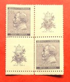 Protectoratul Boemia și Moravia 1941 &ndash; Anton&iacute;n Dvoř&aacute;k 60h &ndash; Bloc comemorativ cu viniete (MNH)