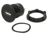Adaptor USB A soclu ONPOW, USB 2.0, Filet M22