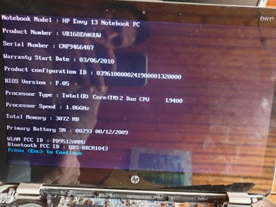 display laptop HP ENVY 13 - 1099EO - foto