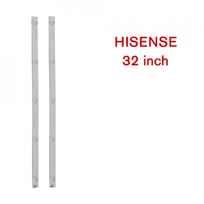 Set barete led TV Hisense 32 inch, 2 barete cu 5 leduri, SVH320AJ4