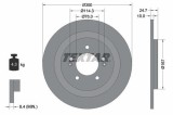 Disc frana Hyundai I40 I (VF), I40 I Cw (VF) Motor 1.6 CRDi, 1.6 GDI, 1.7 Crdi, 2.0 Cvvt, 2.0 GDI, 300x10mm, 24.7 mm, OE 584113Z700
