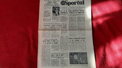 Ziar Sportul 23 10 1978 foto