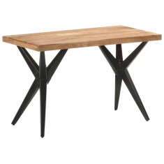 vidaXL Masă de bucătărie, 120x60x76 cm, lemn masiv de acacia