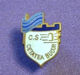 Insigna fotbal - CS CETATEA BUCUR Bucuresti (echipa cunoscută ulterior ca Progresul București) &icirc;n perioada anilor 1957&ndash;1958