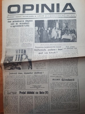ziarul opinia 27 ianuarie 1990 foto