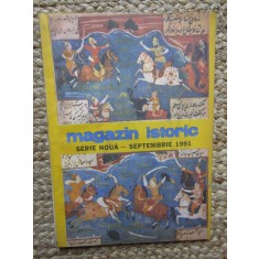 REVISTA MAGAZIN ISTORIC (Septembrie, 1991)