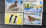 PC381 - FALKLAND ISLANDS 1974 Fauna/ Turism, serie MNH, 4v, Nestampilat