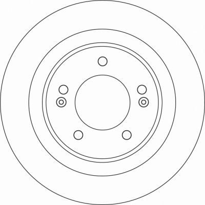TRW DF6599 Disc frana foto