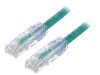 Patch cord UTP Cat6a PVC Verde 3m 24AWG