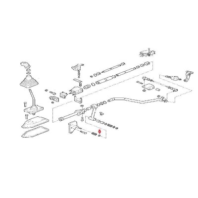 Inel ajustare articulatie timonerie Iveco foto