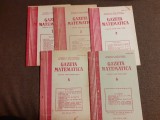 GAZETA MATEMATICA NR 1,2,5,6 -1989