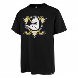 Anaheim Ducks tricou de bărbați imprint 47 echo tee black - XXL, 47 Brand