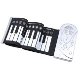 Orga Electronica Flexibila 49 Clape, Claviatura Silicon, Pliabila, Portabila, Rulare Facila, Copii, Inregistrare MIDI