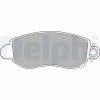 DELPHI LP1582 set placute frana,frana disc