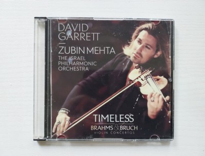 CD: David Garrett - Zubin Mehta, The Israel Philharmonic Orchestra, Brahms, Bruch &amp;ndash; Timeless (Brahms &amp;amp; Bruch Violin Concertos) foto