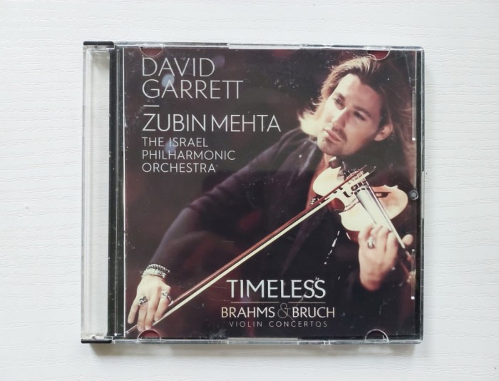 CD: David Garrett - Zubin Mehta, The Israel Philharmonic Orchestra, Brahms, Bruch &ndash; Timeless (Brahms &amp; Bruch Violin Concertos)