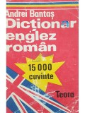 Andrei Bantas - Dictionar englez-roman (Editia: 1997)