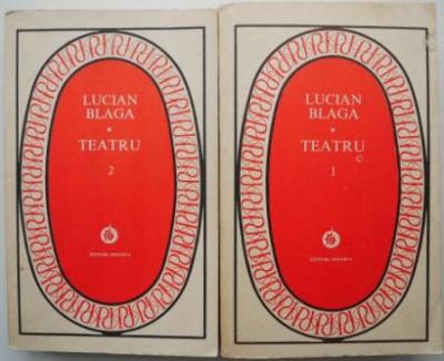 Teatru (2 volume) &amp;ndash; Lucian Blaga foto