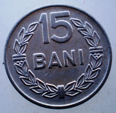 1.783 ROMANIA RSR 15 BANI 1966 foto