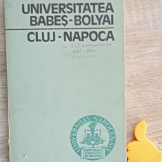 Universitatea Babes-Bolyai Cluj Napoca