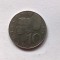 Austria 10 Schilling 1976 km # 743 moneda