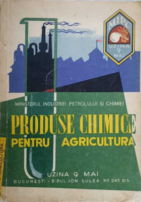 PRODUSE CHIMICE PENTRU AGRICULTURA-COLECTIV foto