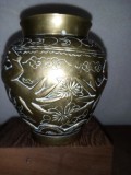 Antique Chinese Vase Svastika Stamp Tibet