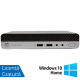 Cumpara ieftin Calculator Refurbished HP ProDesk 400 G3 Mini PC, Intel Core i5-7500T 2.70 - 3.30GHz, 8GB DDR4, 256GB SSD + Windows 10 Home NewTechnology Media