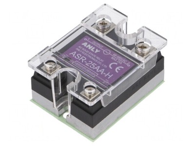 Releu Semiconductor 25A 1-Fazat 80-280VAC 48-480VAC foto