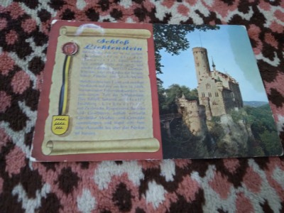 CARTE POSTALA --LICHTENSTEIN NECIRCULATA foto