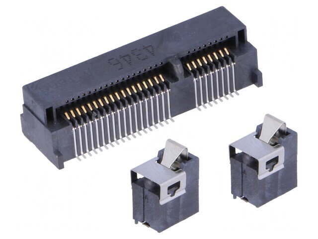 Conector PCI Express Mini Orizontal SMT Aurit 52 Pinuri