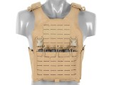 Vesta QRF Plate Carrier Laser-Cut Buckle Up 8FIELDS Tan