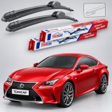 Cumpara ieftin Stergatoare Lexus RC Coupe C10 09.2014-prezent Set Fata Flat TeamCar