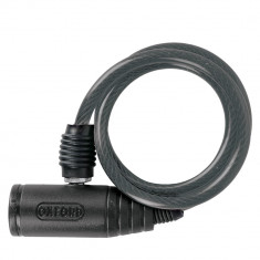 Cablu Antifurt Bicicleta Oxford Bumber Cable Lock Smoke, 600 x 60mm