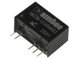 Convertor DC/DC AIMTEC 2W AM2DM-1215DH60EZ, Intrare 10,8-13,2VDC, Ieșire -15VDC -67mA