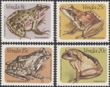 Venda 1982 - Broaște, fauna, serie neuzata
