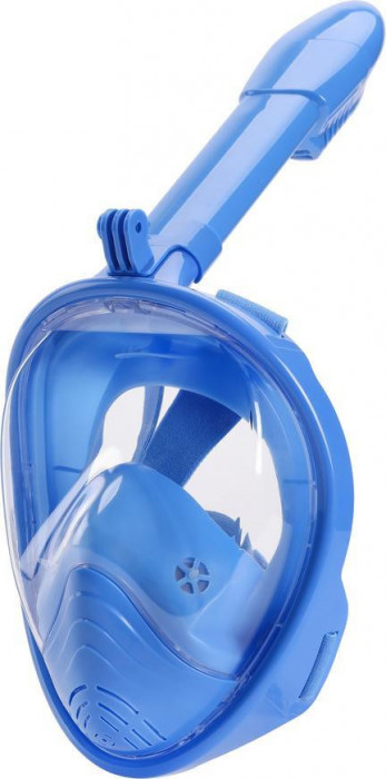 Mască de snorkelling Destiny, cu fața &icirc;ntreagă, pentru copii, 4+, XS, albastru