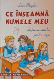 Ce inseamna numele meu. Dictionar ortodox pentru copii - Leon Magdan