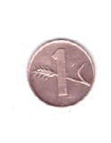 Moneda Elvetia 1 rappen 1971, stare foarte buna, curata