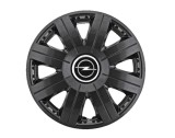 Cumpara ieftin Set 4 capace roti Cosmos Negru R15, pentru gama auto Opel, Autohelix MSA