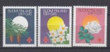 SUOMI FINLANDA 1988 FLORA SERIE MNH, Nestampilat