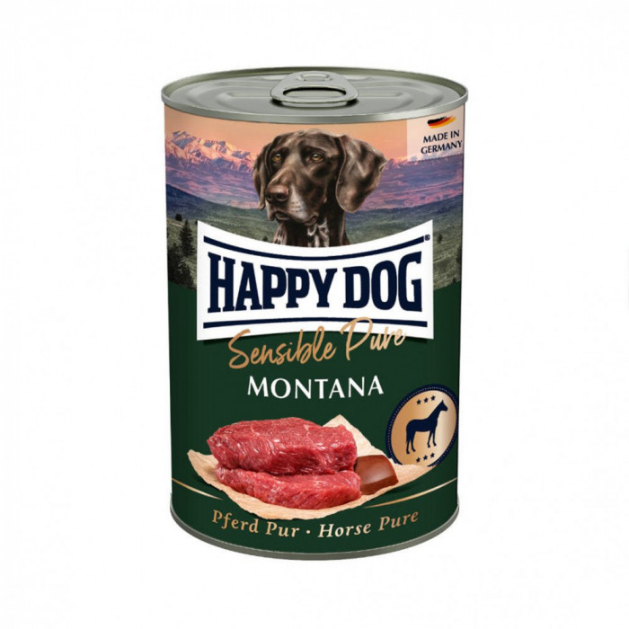 Happy Dog Pferd Pure Montana - 400 g / cal
