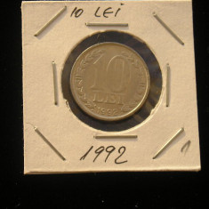 M1 C10 - Moneda foarte veche 111 - Romania - 10 lei 1992