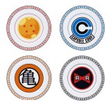 Cumpara ieftin Set 4 farfurii - Dragon Ball - Emblems | AbyStyle