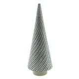 Cumpara ieftin Brad Craciun portelan gri 10x27 cm